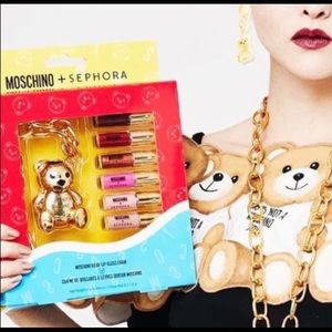 Sealed box Moschino + Sephora Bear Lip Gloss Chain